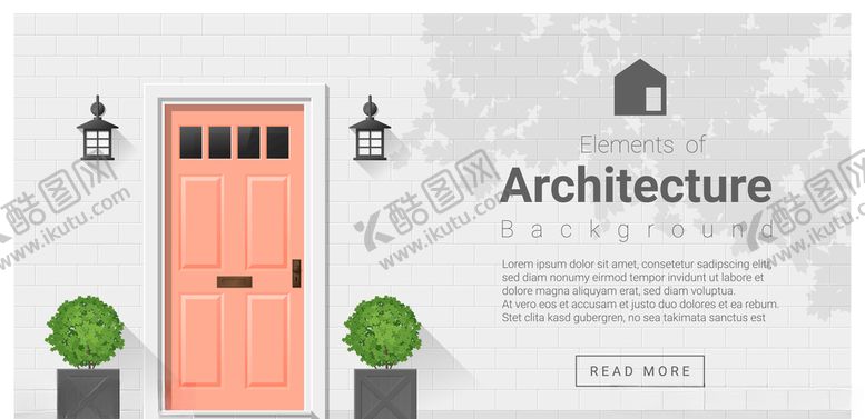 编号：94428609141936462678【酷图网】源文件下载-房屋插画