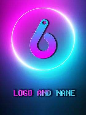 芯片特效logo样机