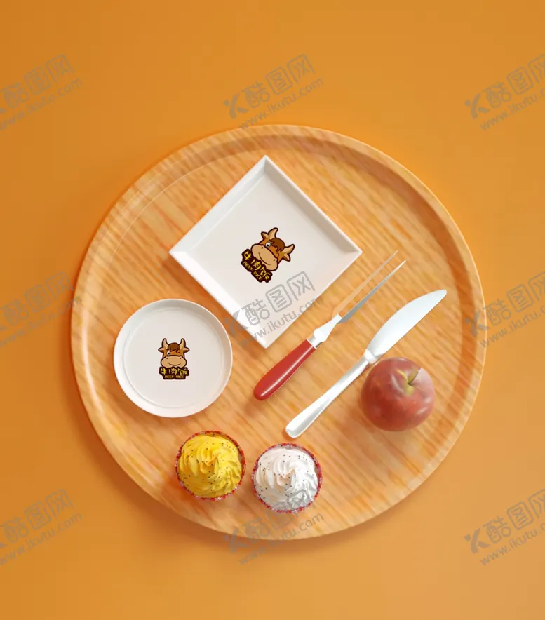 编号：66307606271717585350【酷图网】源文件下载-餐具样机