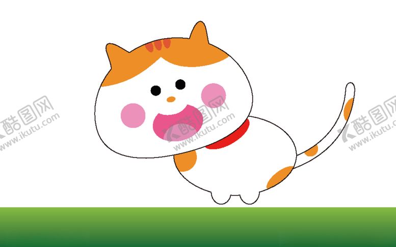 编号：58791810110312252123【酷图网】源文件下载-卡通小猫