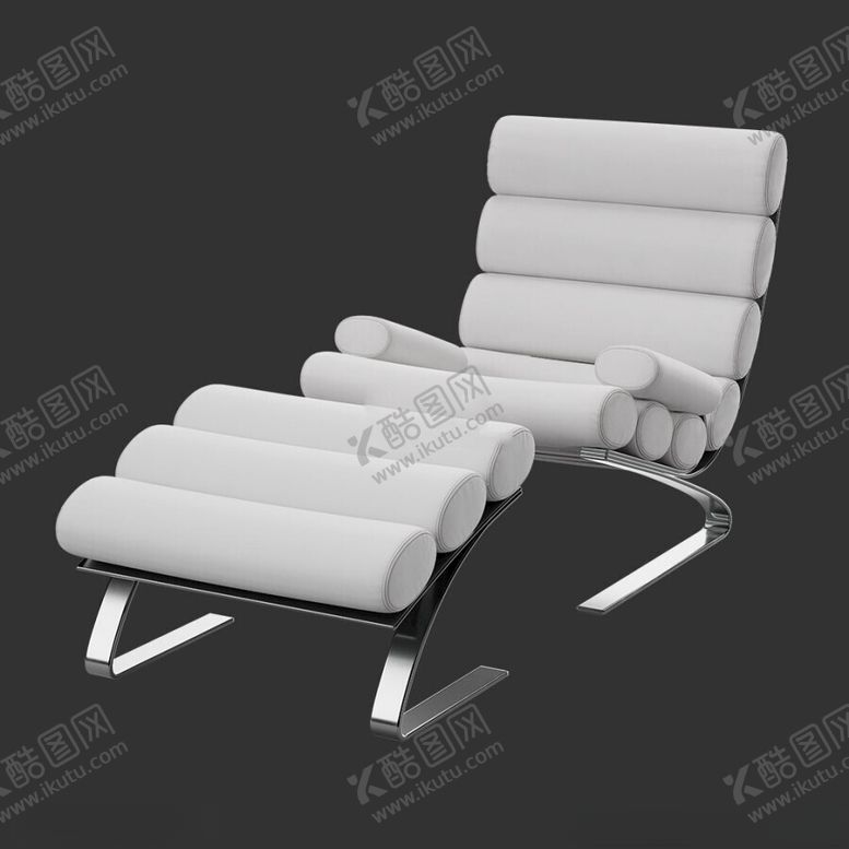 编号：34211302110600343296【酷图网】源文件下载-C4D模型沙发