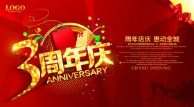 3周年