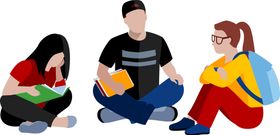 大学生本科卡通形象卡通