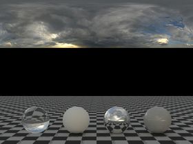 C4D天空贴图HDR贴图