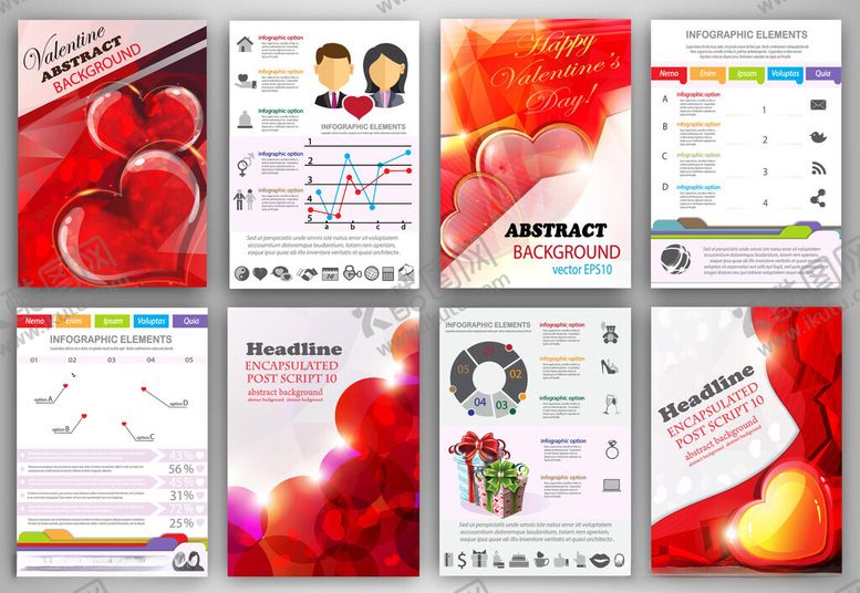 编号：46135504011607458931【酷图网】源文件下载-浪漫情人节主题宣传模板