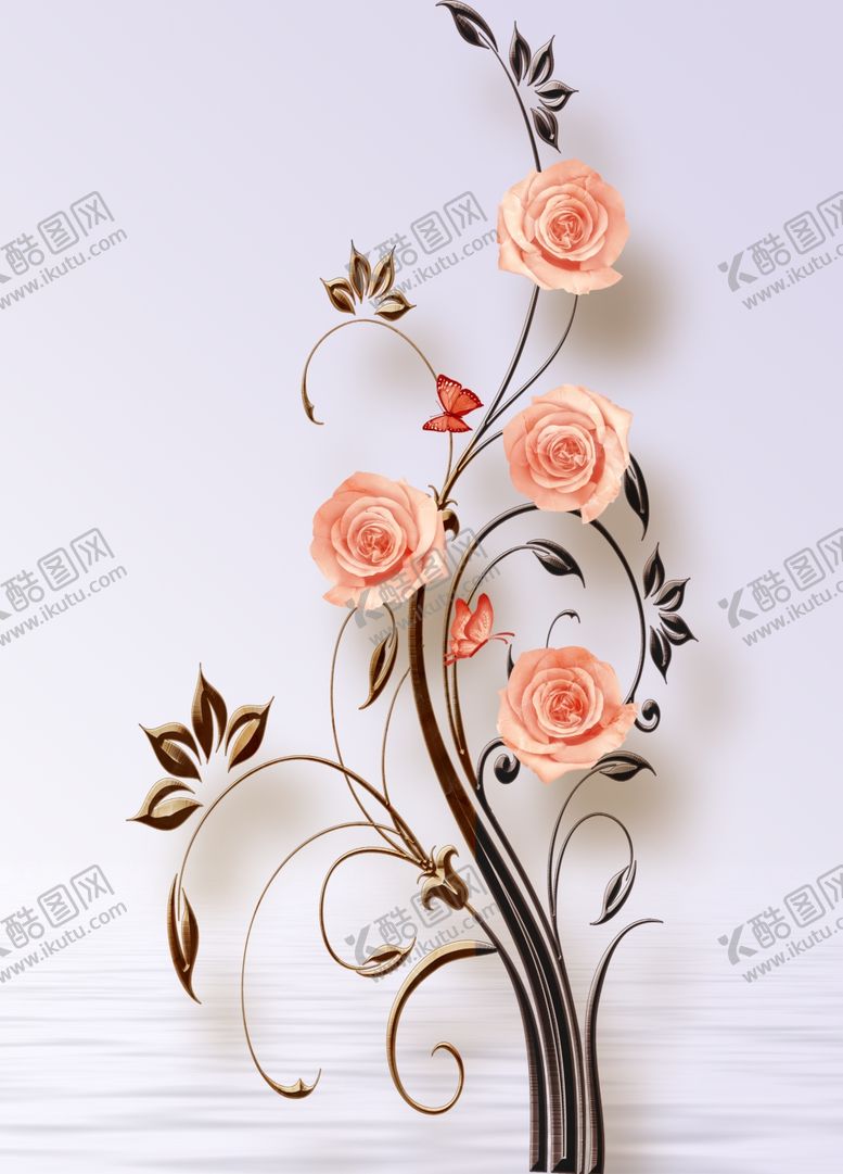 编号：58896509150927212480【酷图网】源文件下载-玫瑰花