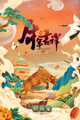 牛年红包贺新新快乐