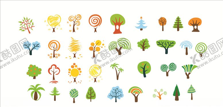 编号：70508009101505452018【酷图网】源文件下载-卡通树