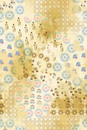 粉色梦幻波点图案背景