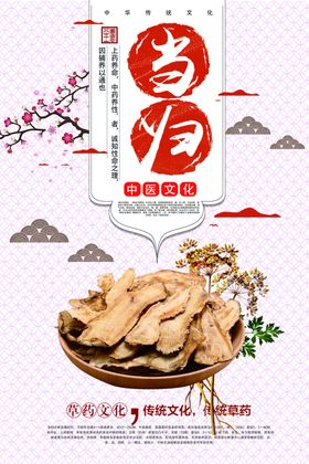 中药展板大气展板药材