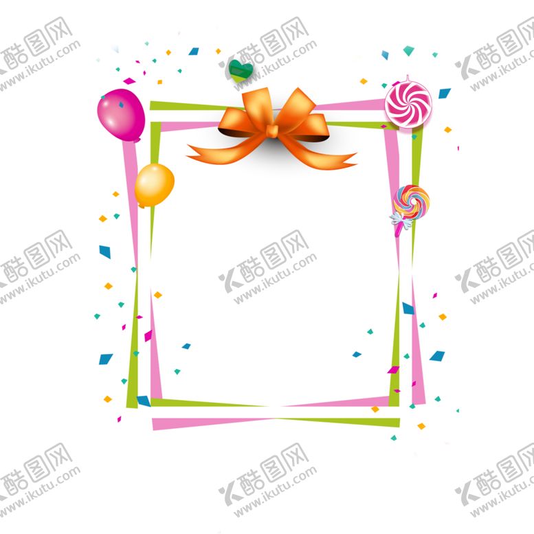 编号：25500309212233462836【酷图网】源文件下载-卡通边框