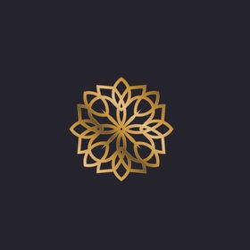 花朵图标文化志logo形