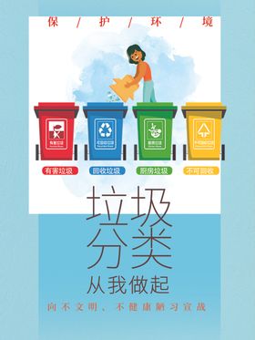 垃圾分类保护环境