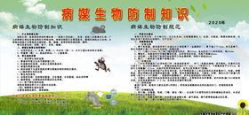 病媒生物防治医院展板