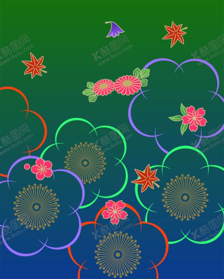 编号：12196507031516065755【酷图网】源文件下载-中式花纹