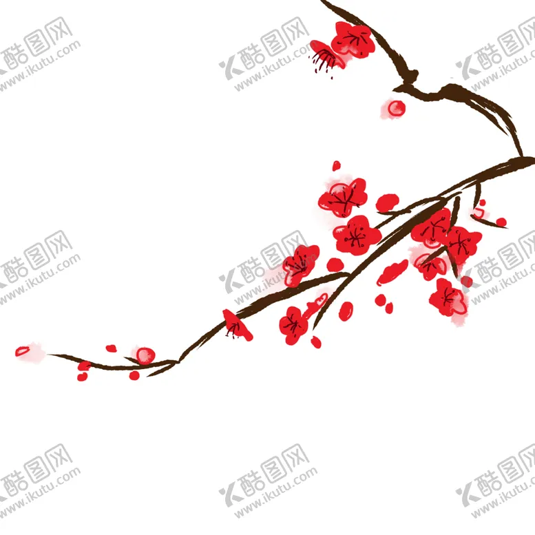 编号：82528005090153363838【酷图网】源文件下载-梅花免扣元素