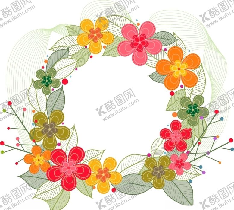 编号：45114107062048084303【酷图网】源文件下载-花环