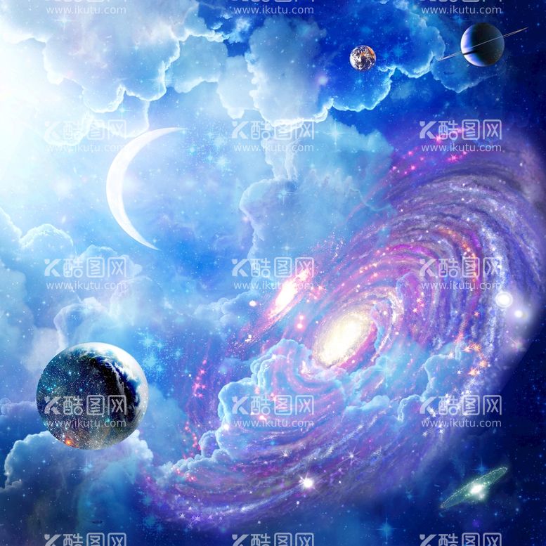 编号：42341011161820544890【酷图网】源文件下载-星空背景