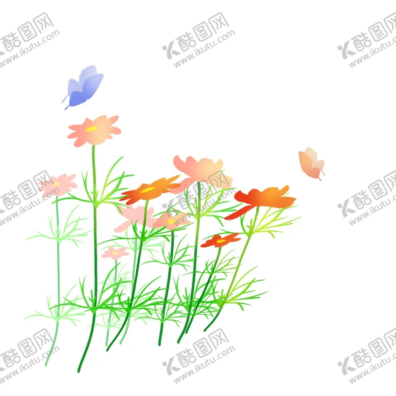 编号：47769306170324319518【酷图网】源文件下载-格桑花插画