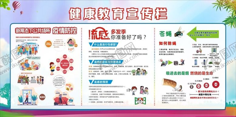编号：99385311241322588775【酷图网】源文件下载-健康教育宣传栏