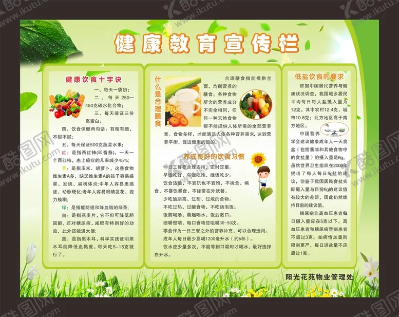 编号：39262402130359166542【酷图网】源文件下载-健康教育宣传栏板在
