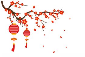中国风灯笼元素