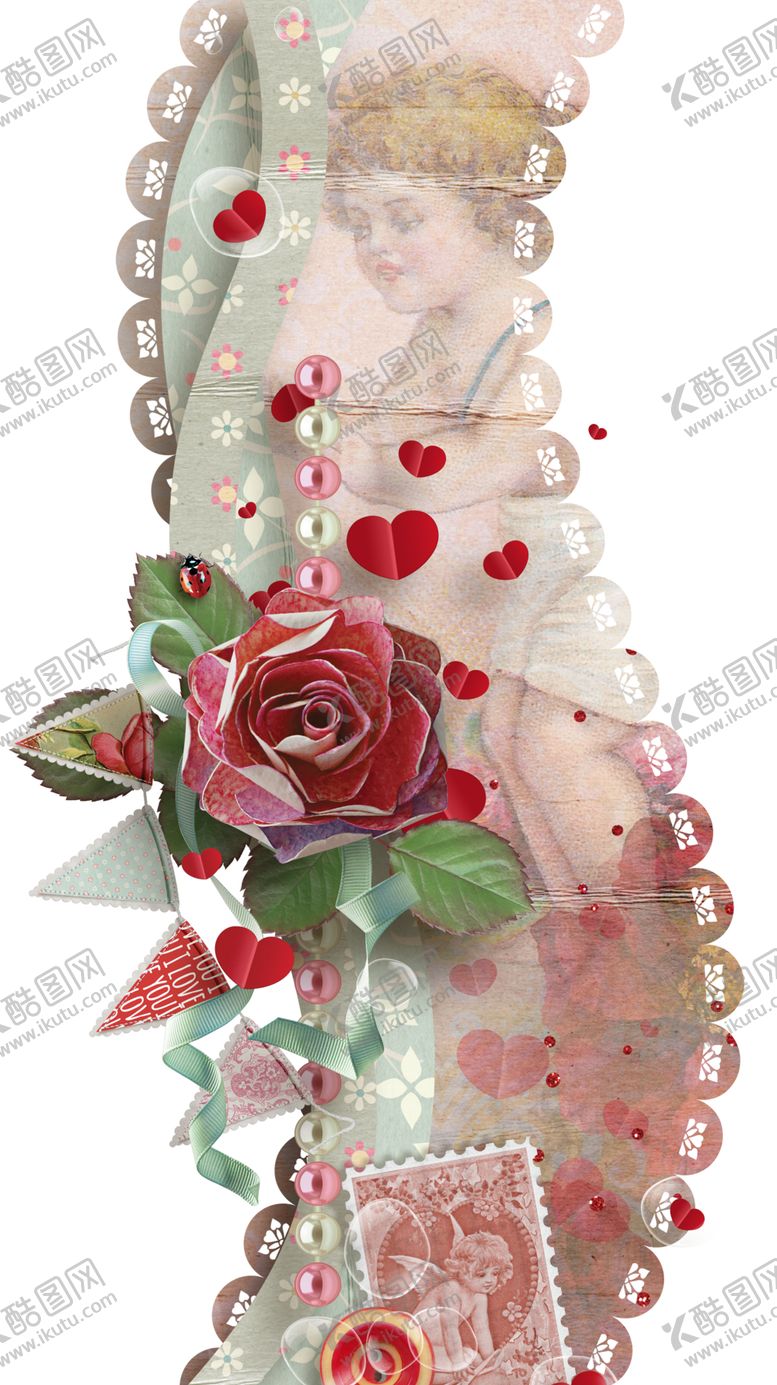 编号：83421710050959479259【酷图网】源文件下载-欧式复古花朵装饰