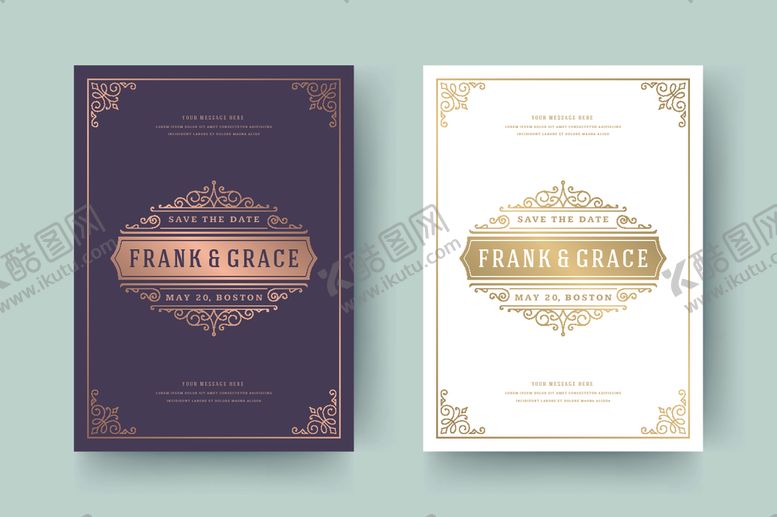 编号：37252209171455128492【酷图网】源文件下载-邀请卡