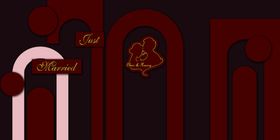 深红色婚礼新中式婚礼