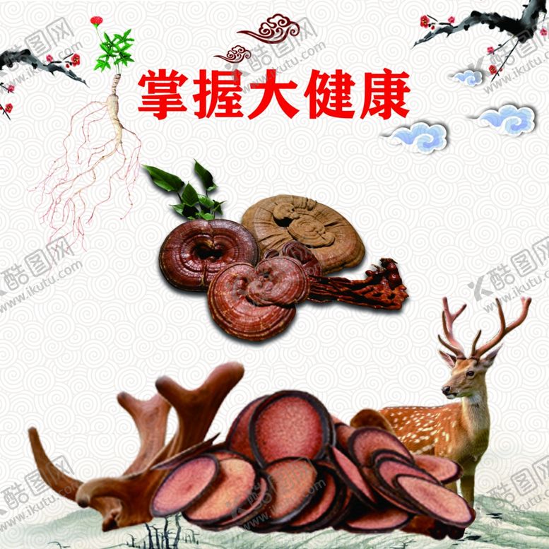编号：67632910231135332153【酷图网】源文件下载-人参鹿茸