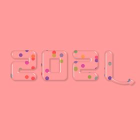 2021年透明字