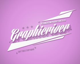 字体特效金属金属电影logo