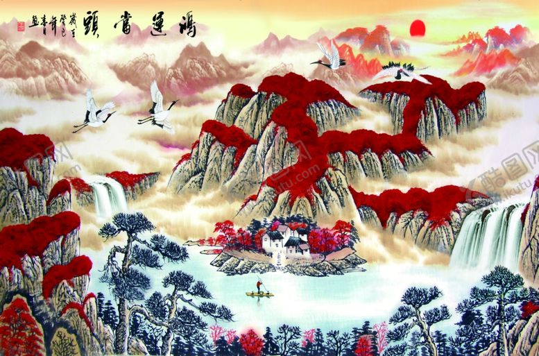 编号：30299705100029222867【酷图网】源文件下载-鸿运当头
