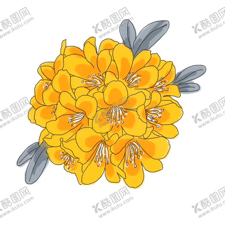 编号：68475602110530038856【酷图网】源文件下载-中国风手绘花卉插图
