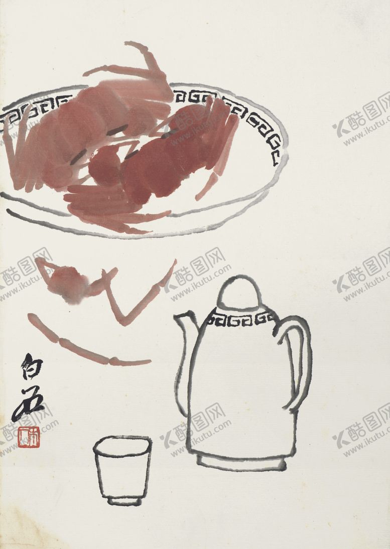 编号：14418703020603588137【酷图网】源文件下载-齐白石国画