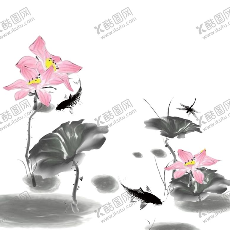 编号：92613101260246562091【酷图网】源文件下载-荷花素材