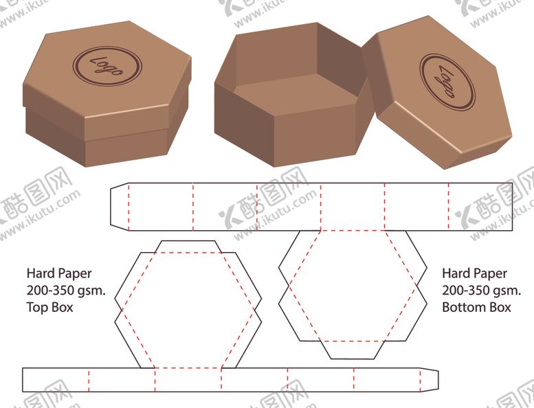 编号：32917110091823102415【酷图网】源文件下载-纸质包装盒刀模设计图