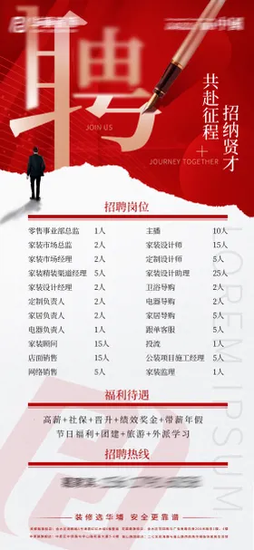 招聘海报