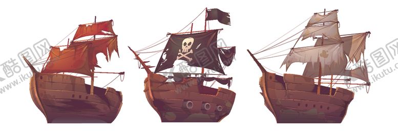 编号：81014909220716136492【酷图网】源文件下载-海盗船