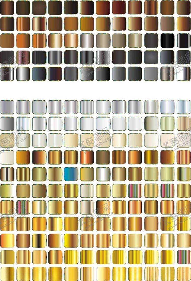 编号：87392604131114122421【酷图网】源文件下载-金属渐变色