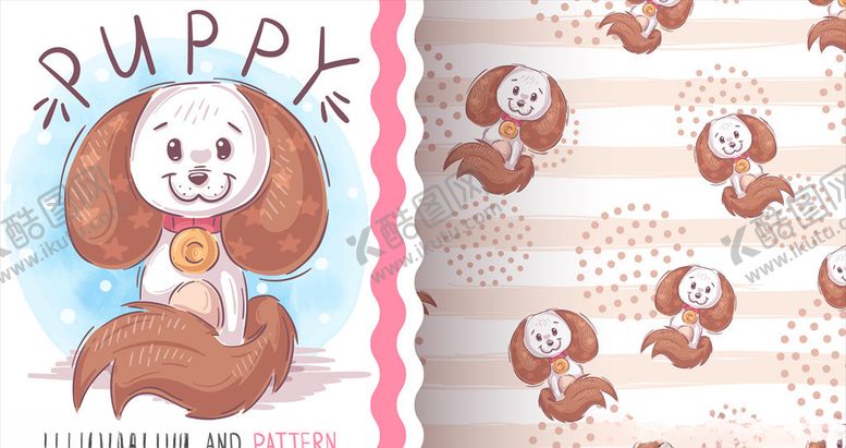 编号：62521510091709588219【酷图网】源文件下载-卡通小狗