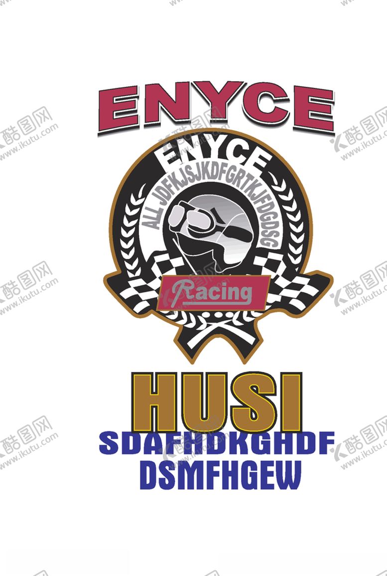 编号：13296710050303012026【酷图网】源文件下载-字母印花