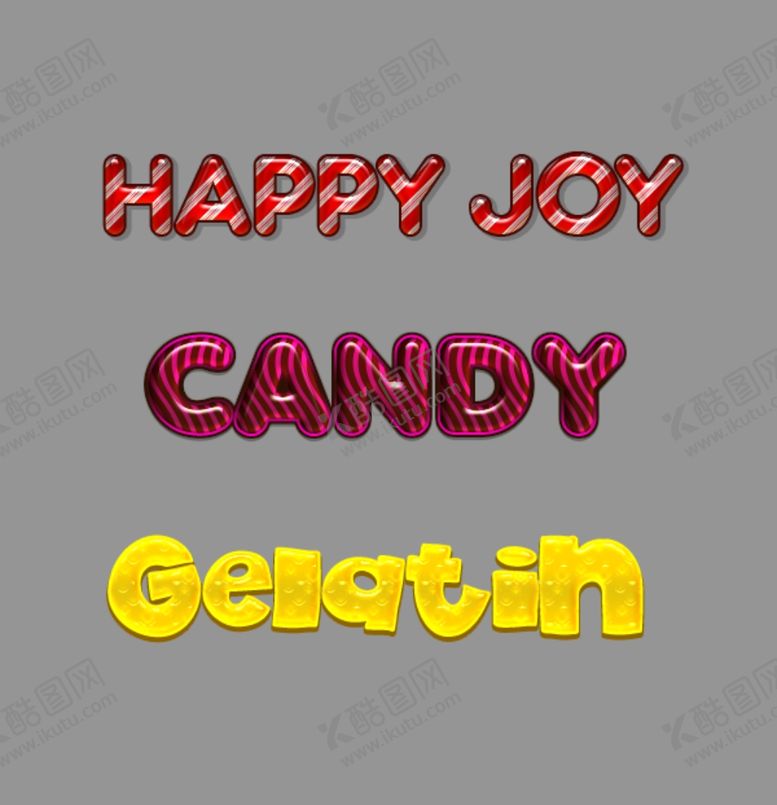 编号：99980310031300512660【酷图网】源文件下载-Q版标题字体