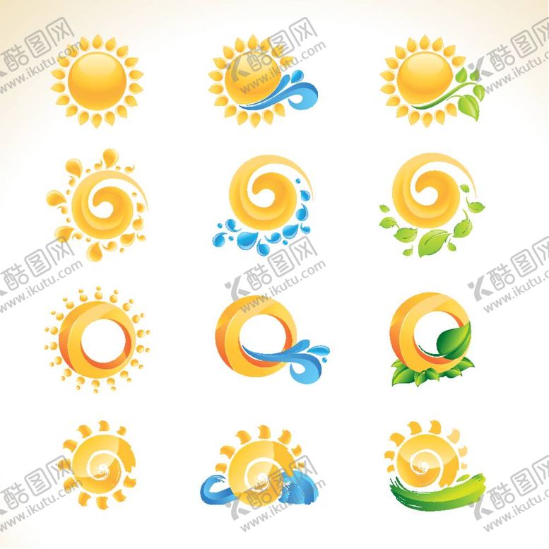 编号：48144412031737152837【酷图网】源文件下载-太阳图标