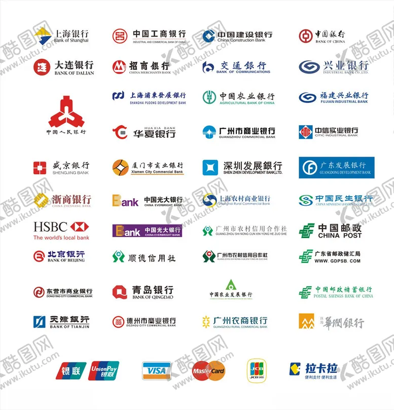 编号：20575806241736501752【酷图网】源文件下载-银行logo