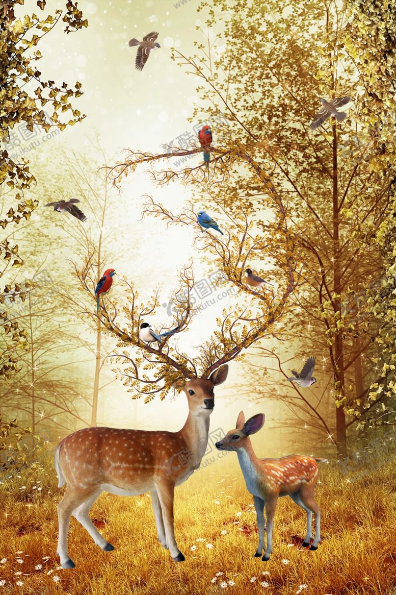 编号：13491409210002583729【酷图网】源文件下载-背景墙装饰画