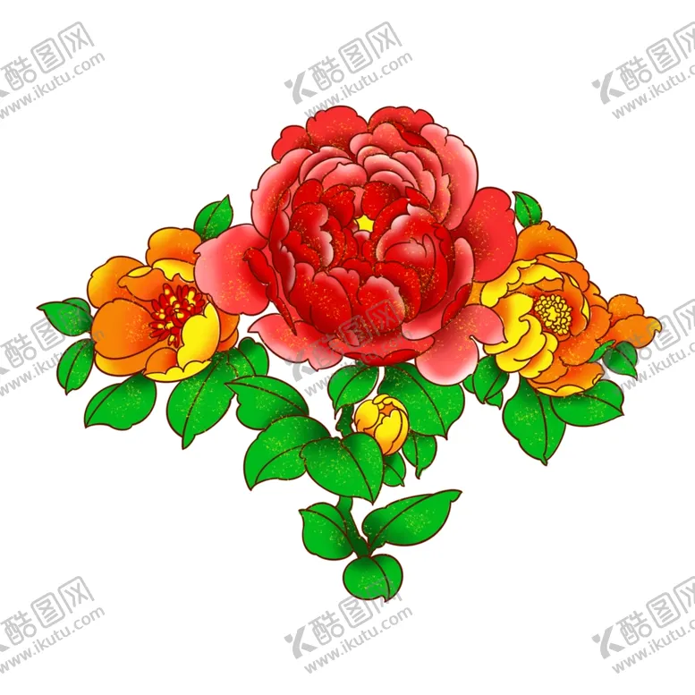 编号：43245804160108107323【酷图网】源文件下载-牡丹花