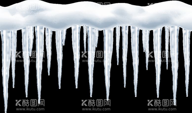 编号：49873209261946039805【酷图网】源文件下载-冰柱 png 雪 白色 矢量图