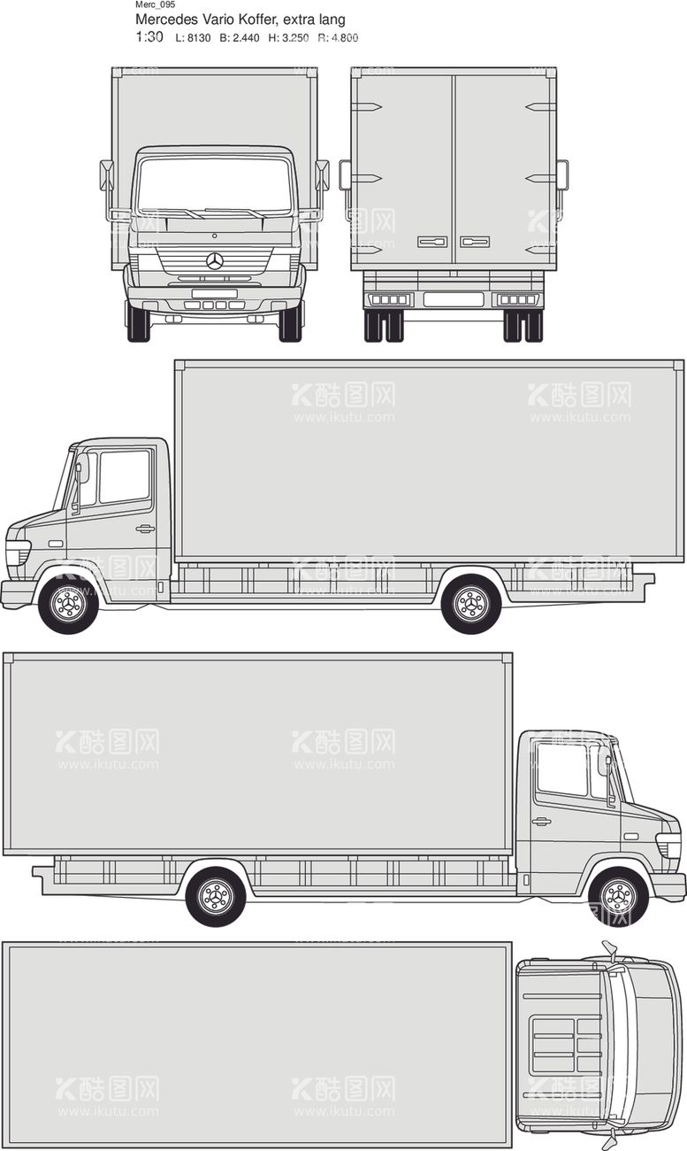 编号：32811303110328459851【酷图网】源文件下载-梅赛德斯卡车