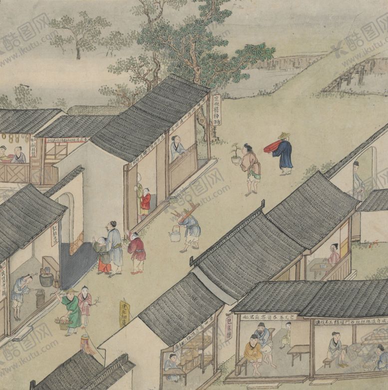 编号：70311609170444286079【酷图网】源文件下载-古代市井人物